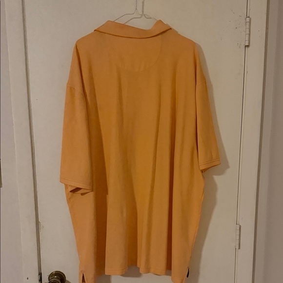 IZOD Men's Peach Polo Shirt - Picture 2 of 3